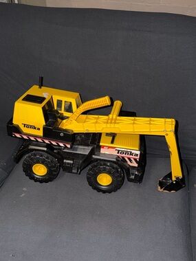 Tonka 952 Excavator Backhoe Construction Vehicle Truck Toy Used Pre Owned Kids T